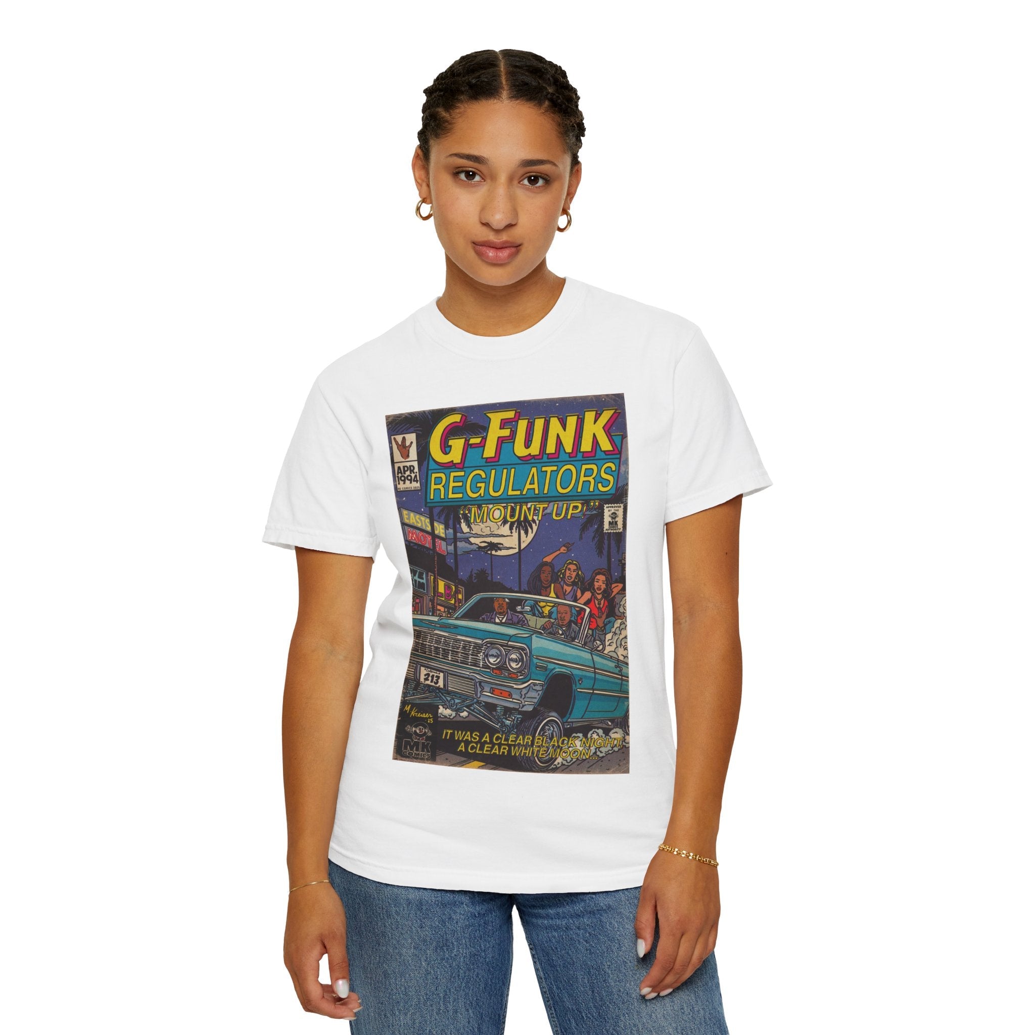 Regulate - Unisex Comfort Colors 1717 Garment-Dyed Heavyweight Crew Neck T-shirt