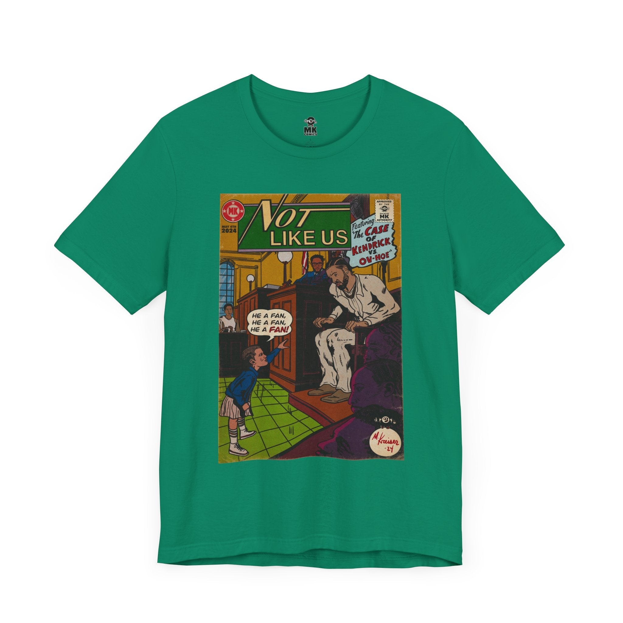 Not Like Us - Unisex Jersey Short Sleeve Tee