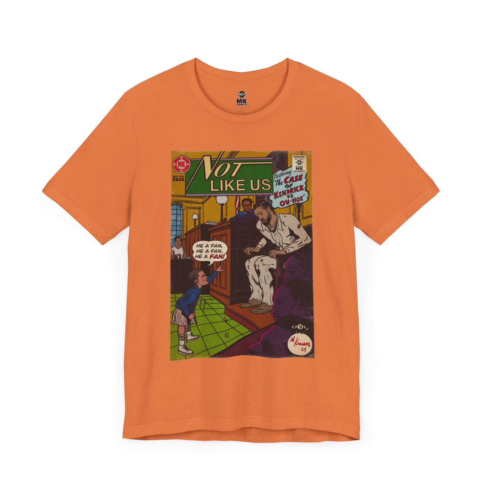 Not Like Us - Unisex Jersey Short Sleeve Tee