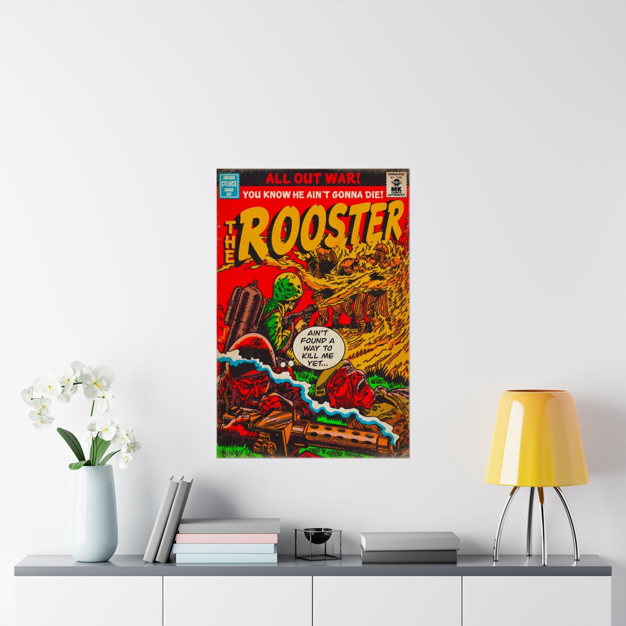 Rooster - Matte Vertical Posters