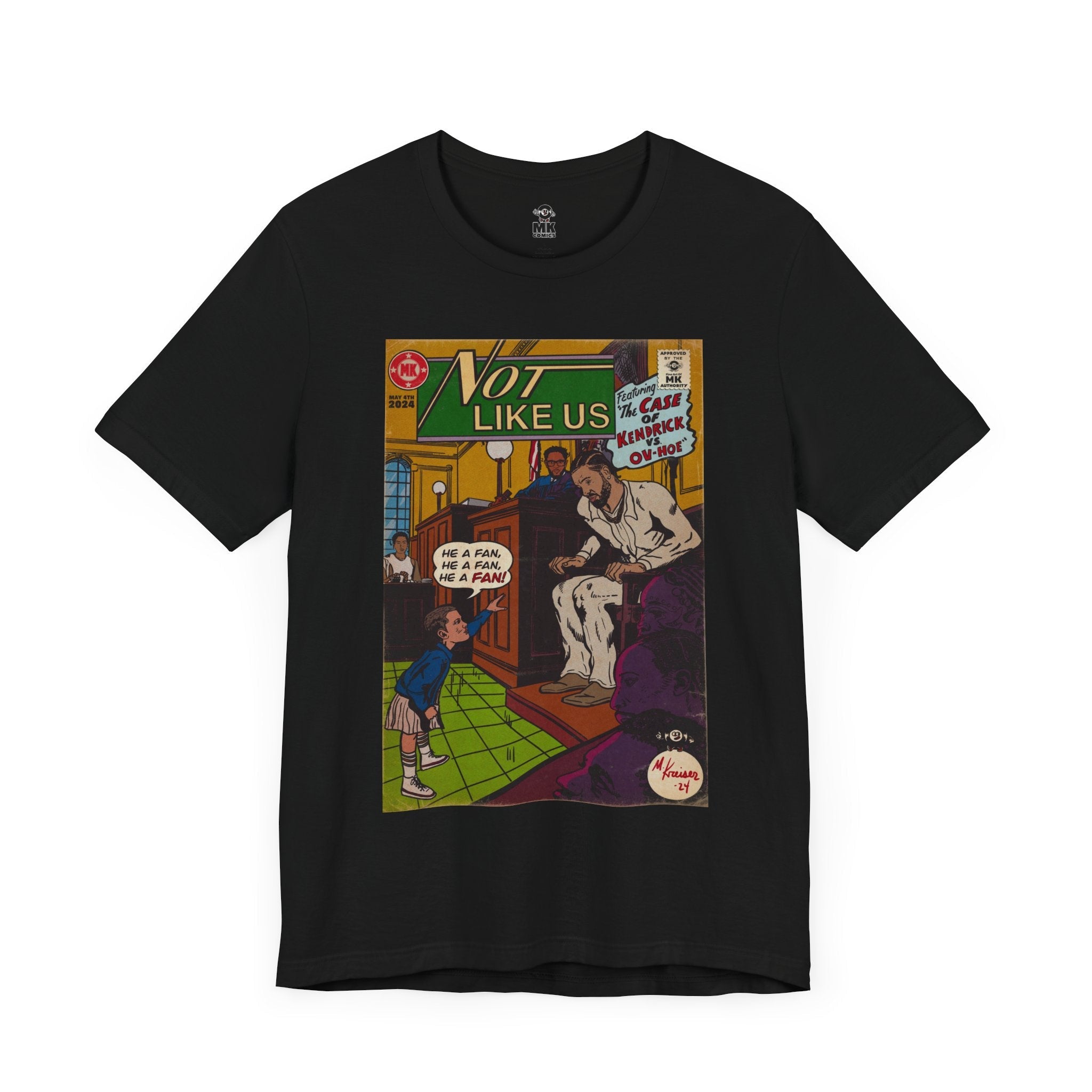 Not Like Us - Unisex Jersey Short Sleeve Tee