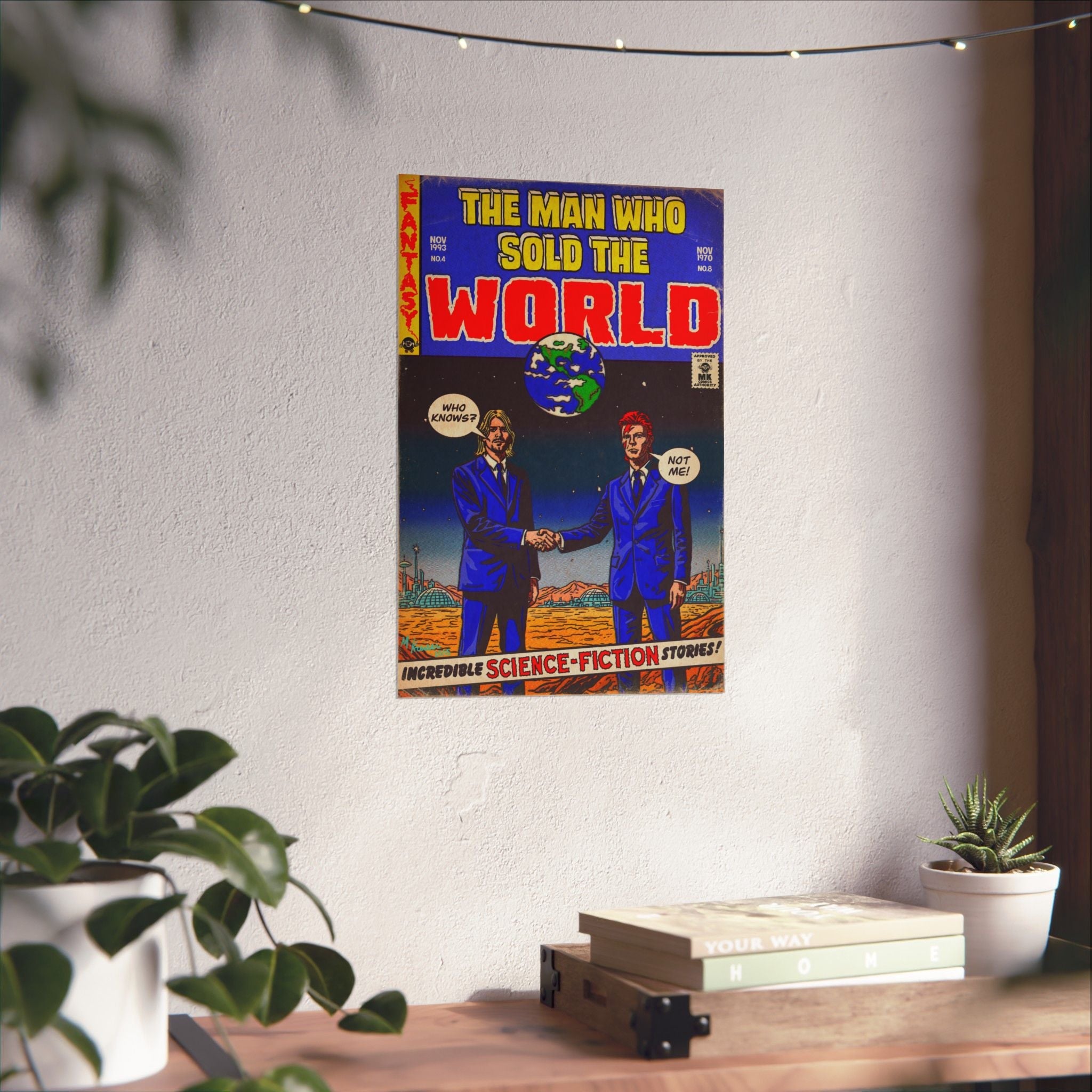 The Man Who Sold The World - Vertical Matte Posters