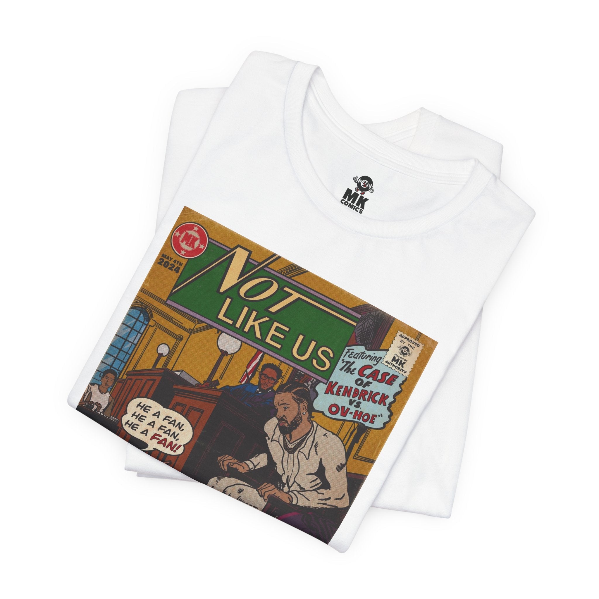 Not Like Us - Unisex Jersey Short Sleeve Tee