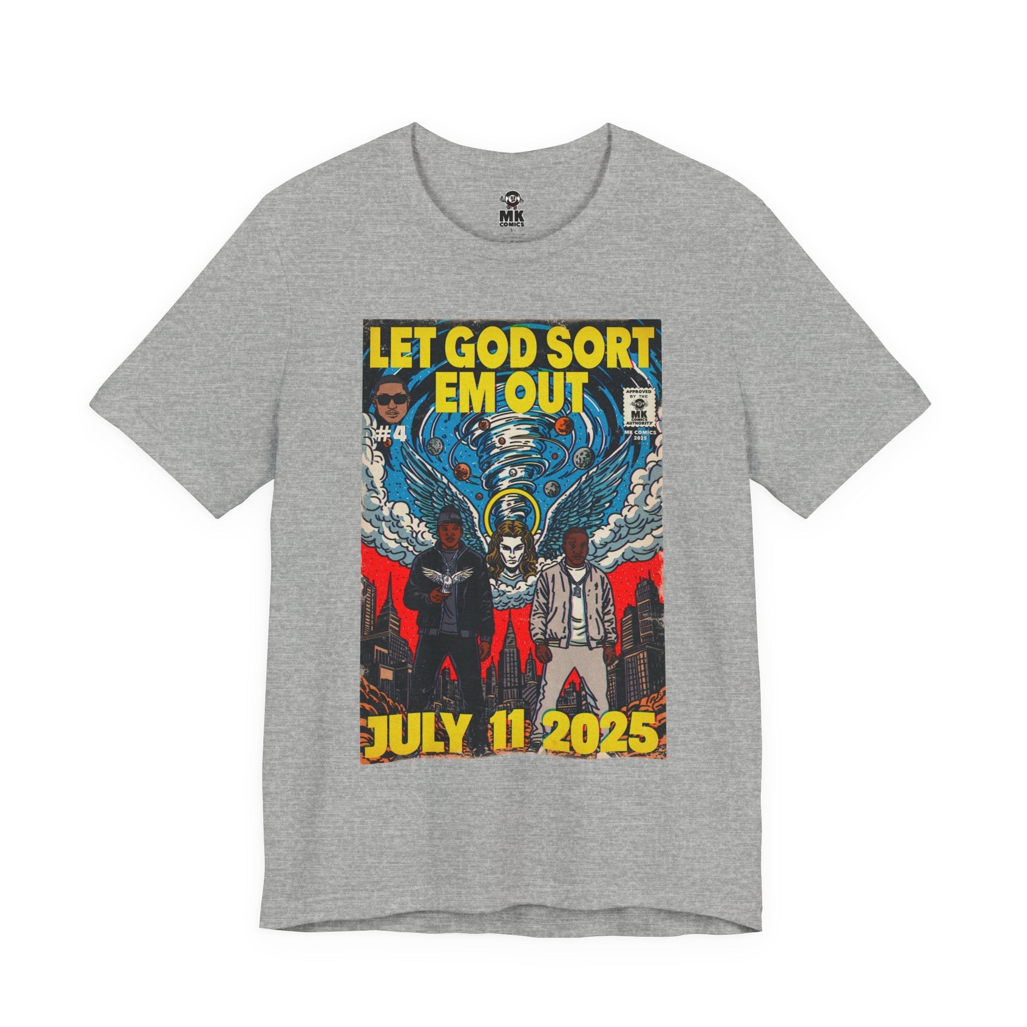 Let God Sort Em Out - Unisex Jersey Short Sleeve Tee