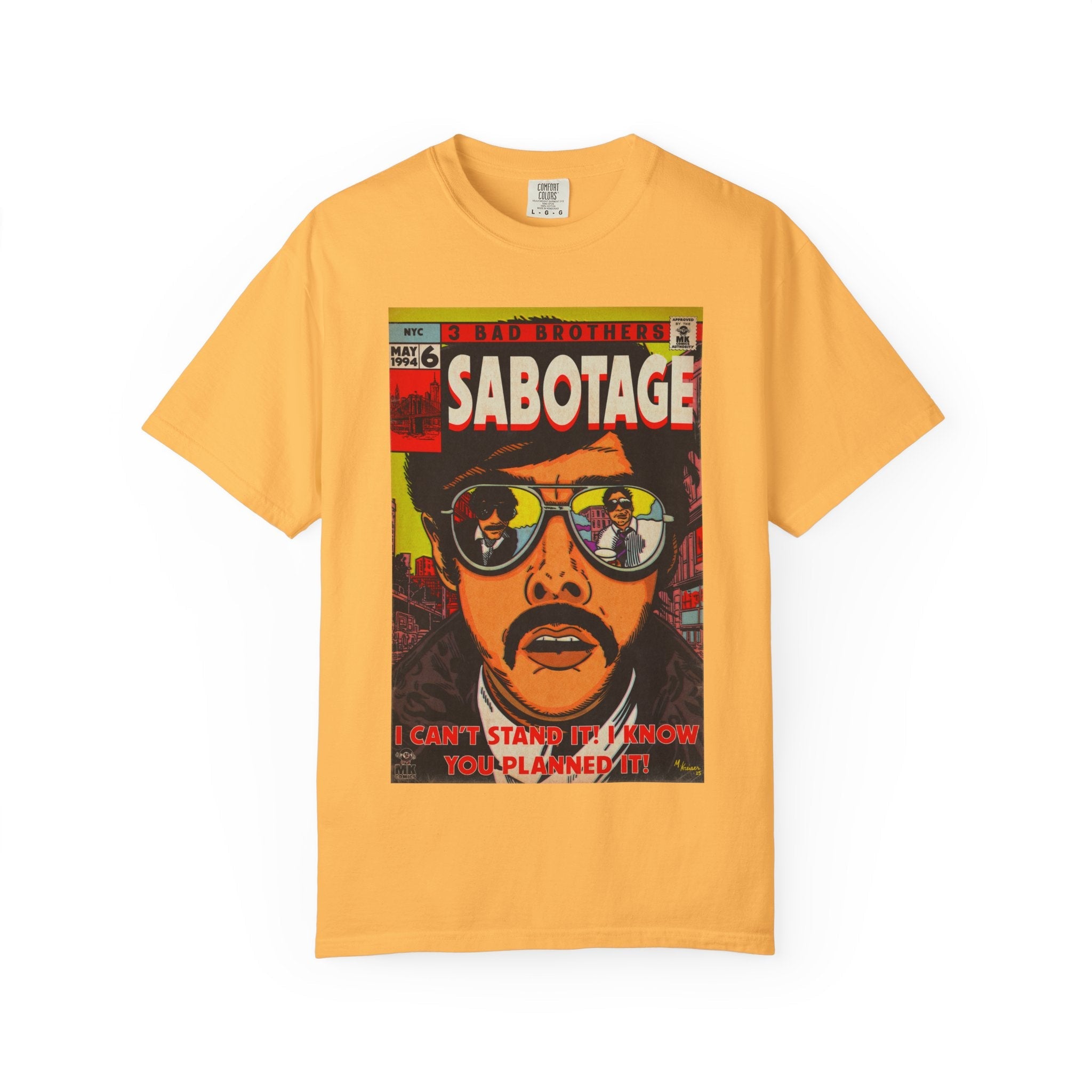 Sabotage - Unisex Comfort Colors Garment-Dyed Heavyweight Short Sleeve Cotton T-shirt