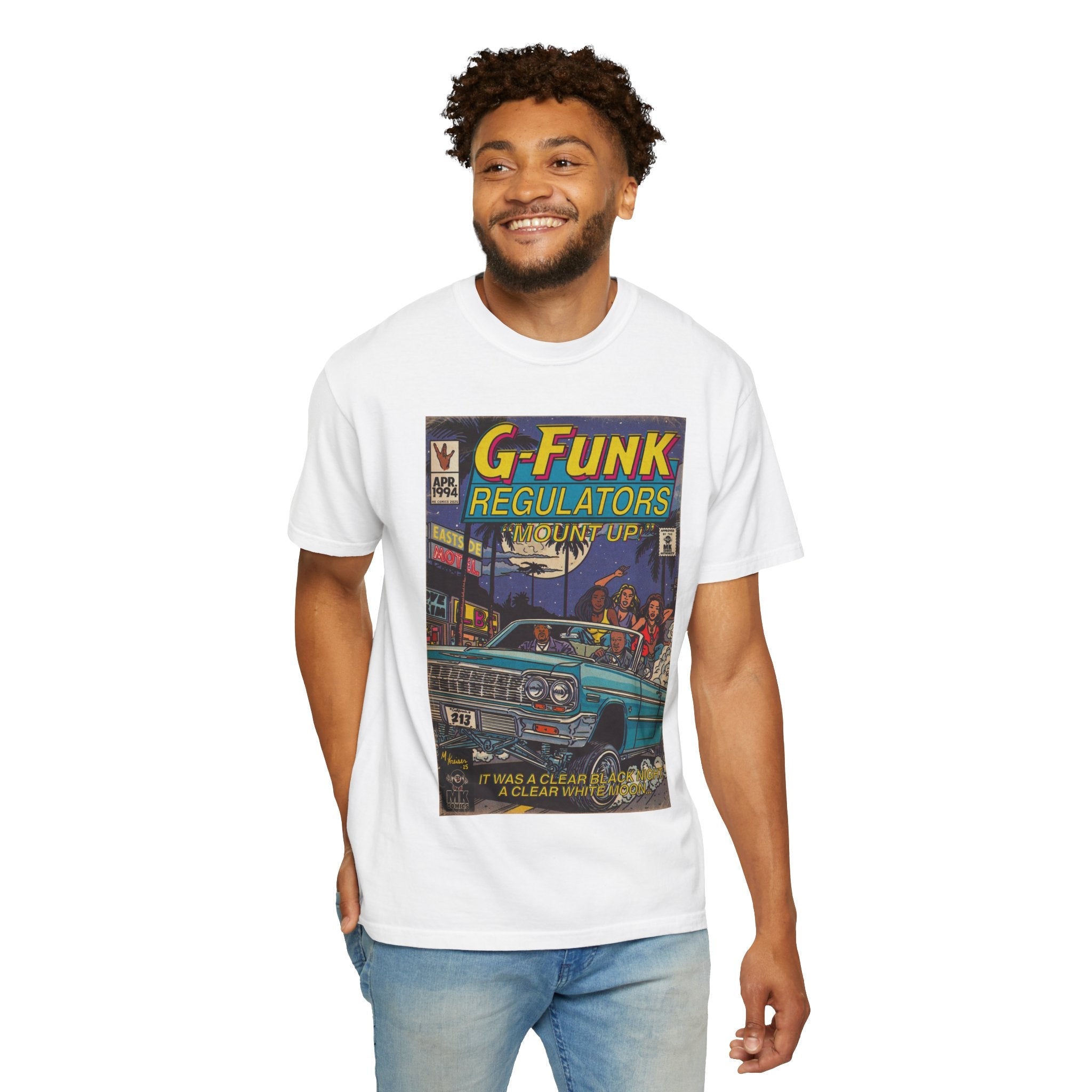 Regulate - Unisex Comfort Colors 1717 Garment-Dyed Heavyweight Crew Neck T-shirt