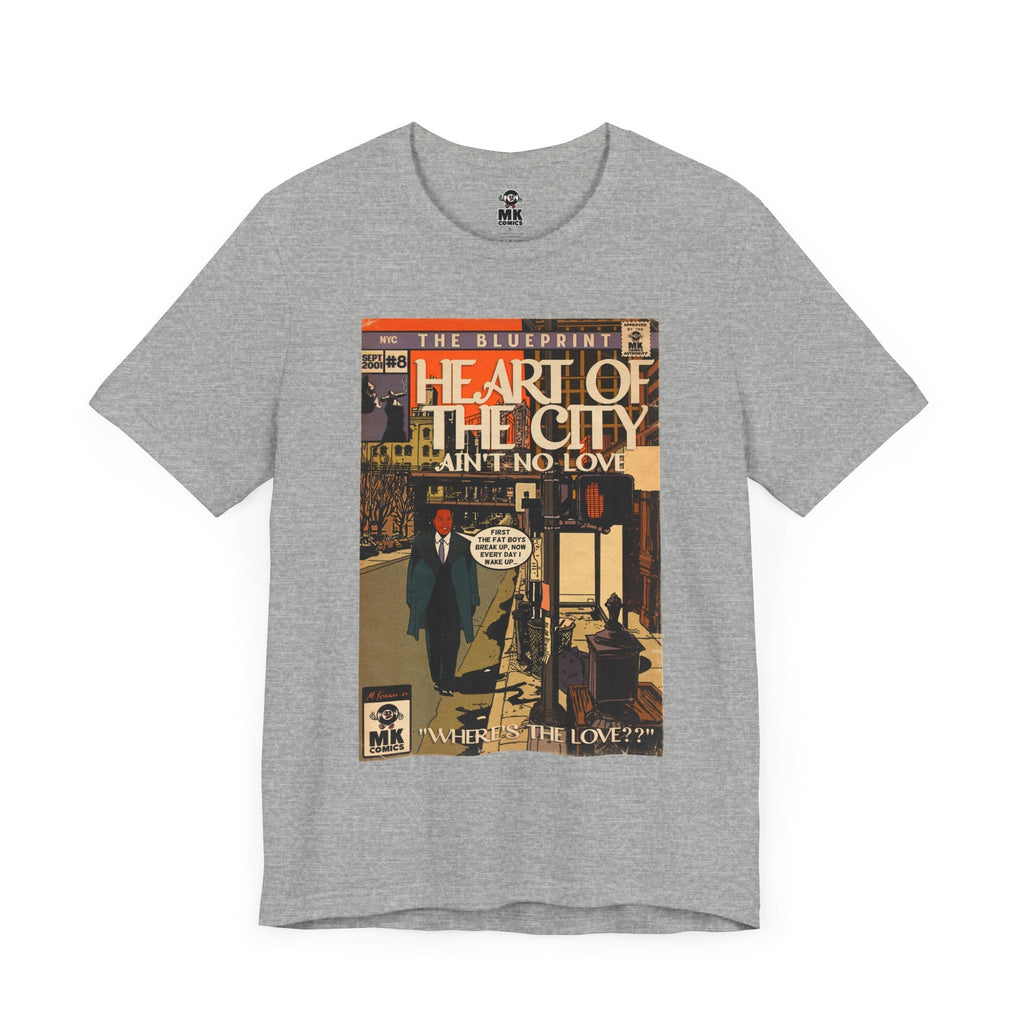 Heart of the City - Unisex Jersey Short Sleeve Tee