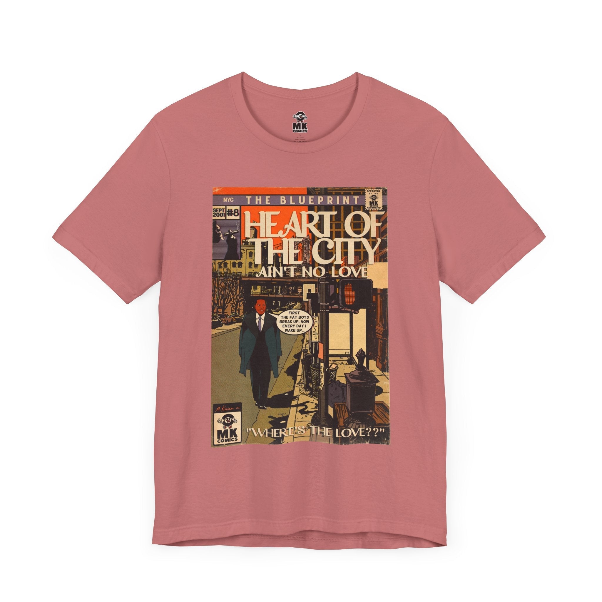 Heart of the City - Unisex Jersey Short Sleeve Tee